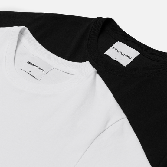 Комплект мужских футболок MKI Miyuki-Zoku Twin Pack White/Black