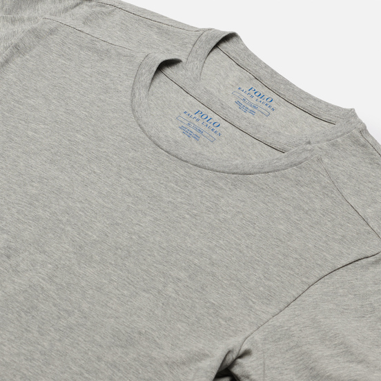 Комплект мужских футболок Polo Ralph Lauren Classic Crew Neck 2-Pack Anthracite/Anthracite