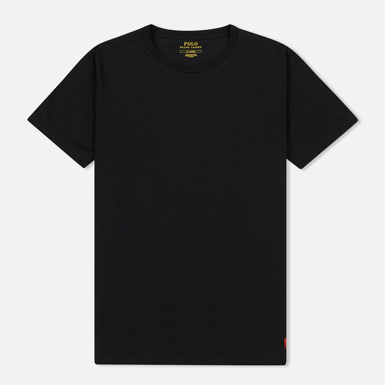 Комплект мужских футболок Polo Ralph Lauren Classic Crew Neck 2-Pack Black/Black