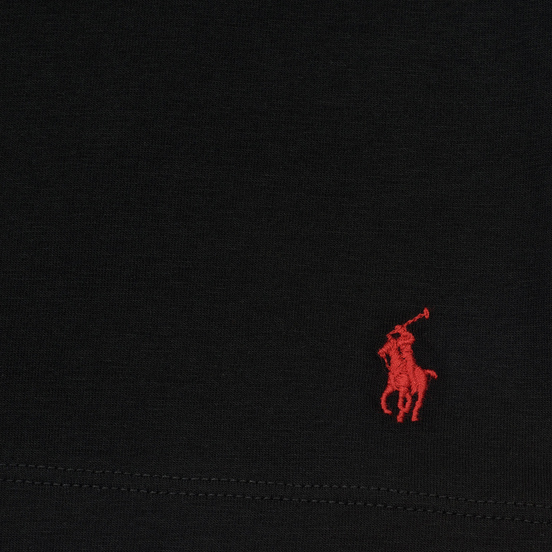 Комплект мужских футболок Polo Ralph Lauren Classic Crew Neck 2-Pack Black/Black