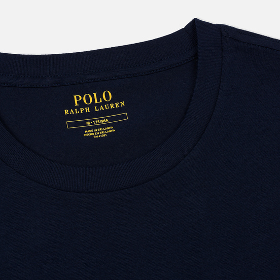 Комплект мужских футболок Polo Ralph Lauren Classic Crew Neck 2-Pack Navy/Navy