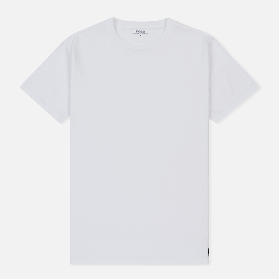 Комплект мужских футболок Polo Ralph Lauren Classic Crew Neck 2-Pack White/White