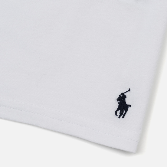 Комплект мужских футболок Polo Ralph Lauren Classic Crew Neck 2-Pack White/White