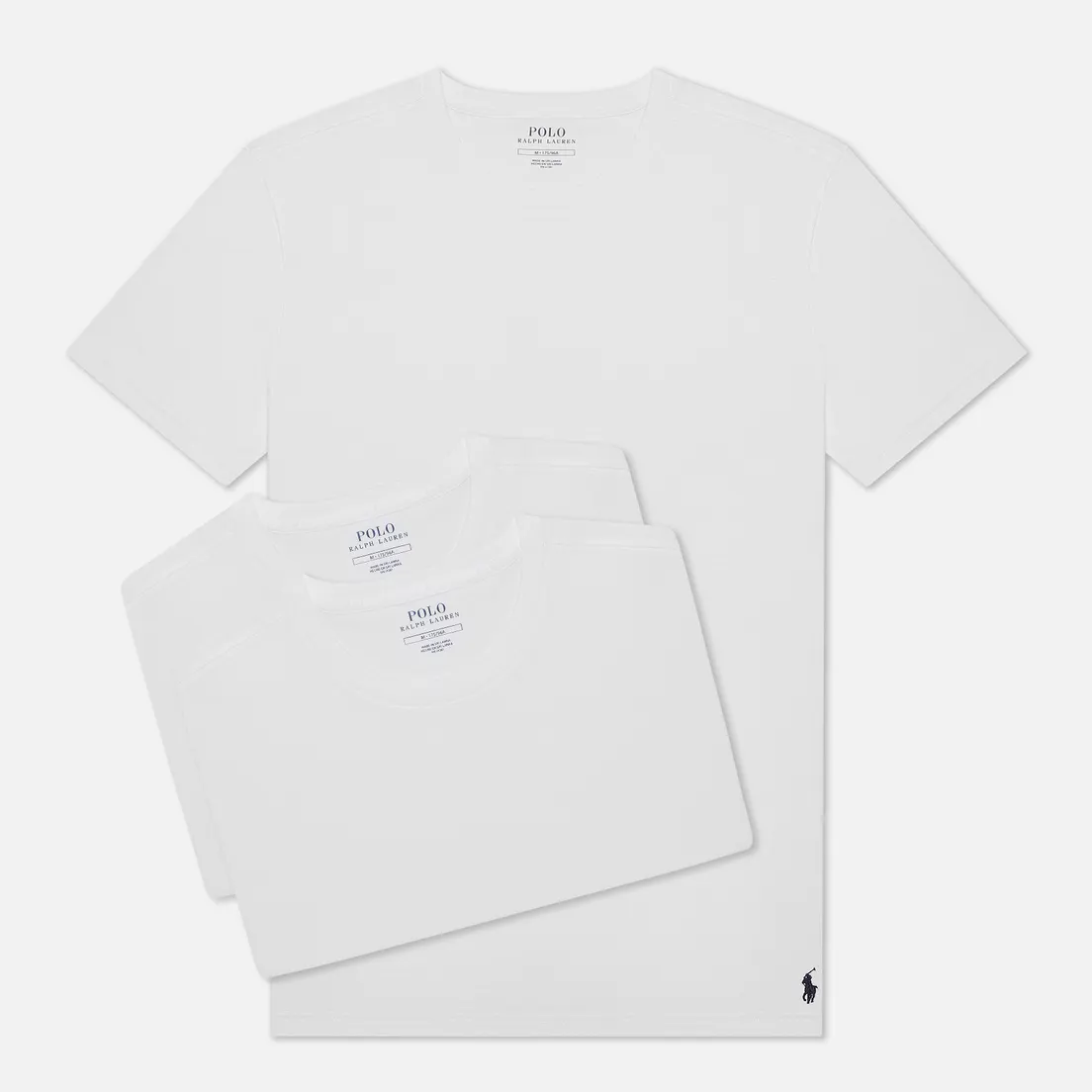 Polo Ralph Lauren Комплект мужских футболок Classic Crew Neck 3-Pack