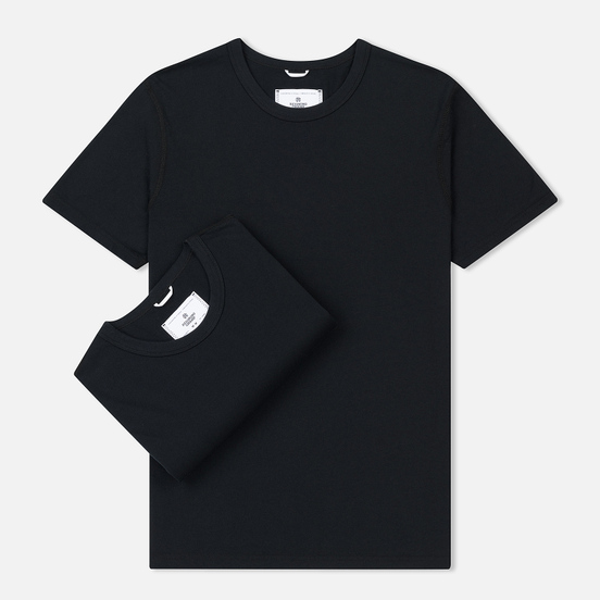 Комплект мужских футболок Reigning Champ Knit Jersey Set 2 Pack Black