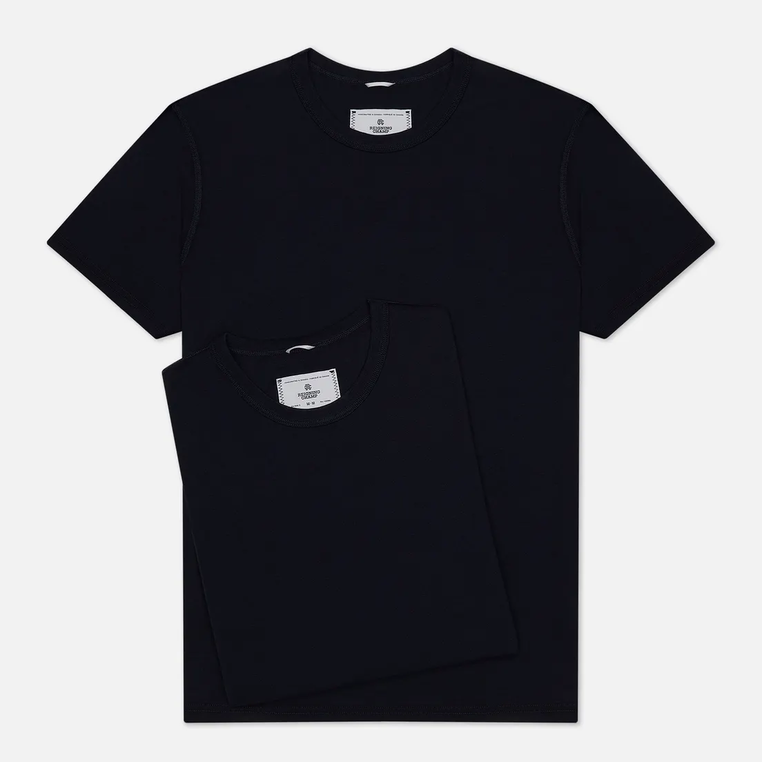 Reigning Champ Комплект мужских футболок Knit Jersey Set 2 Pack