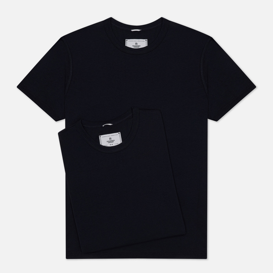 Комплект мужских футболок Reigning Champ Knit Jersey Set 2 Pack Navy