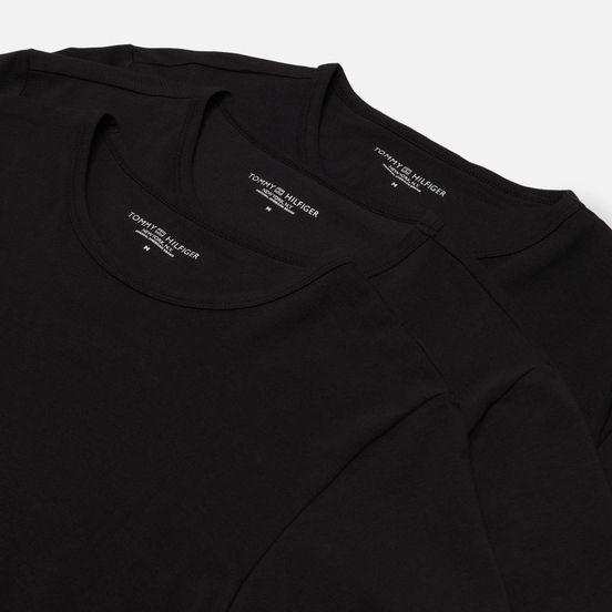 Комплект мужских футболок Tommy Hilfiger Underwear 3-Pack Premium Essentials Crew Neck Black