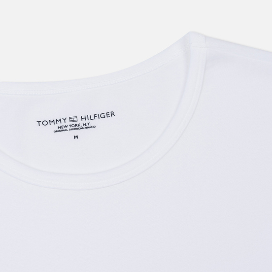 Комплект мужских футболок Tommy Hilfiger Underwear 3-Pack Premium Essentials Crew Neck Black/Grey Heather/White