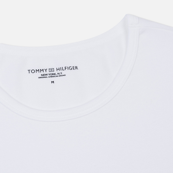 Комплект мужских футболок Tommy Hilfiger Underwear 3-Pack Premium Essentials Crew Neck White