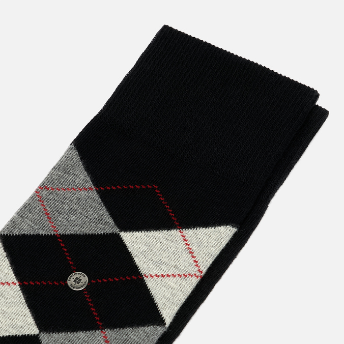 Комплект носков Burlington, цвет чёрный, размер 40-46 21044-3000 Everyday 2-Pack - фото 2