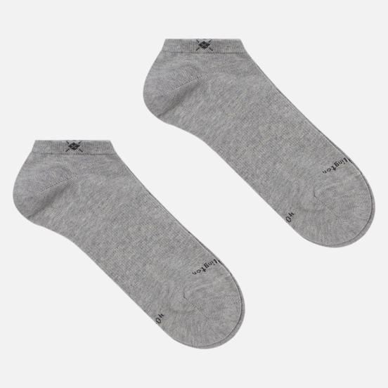 Комплект носков Burlington Everyday 2-Pack Sneaker Light Grey