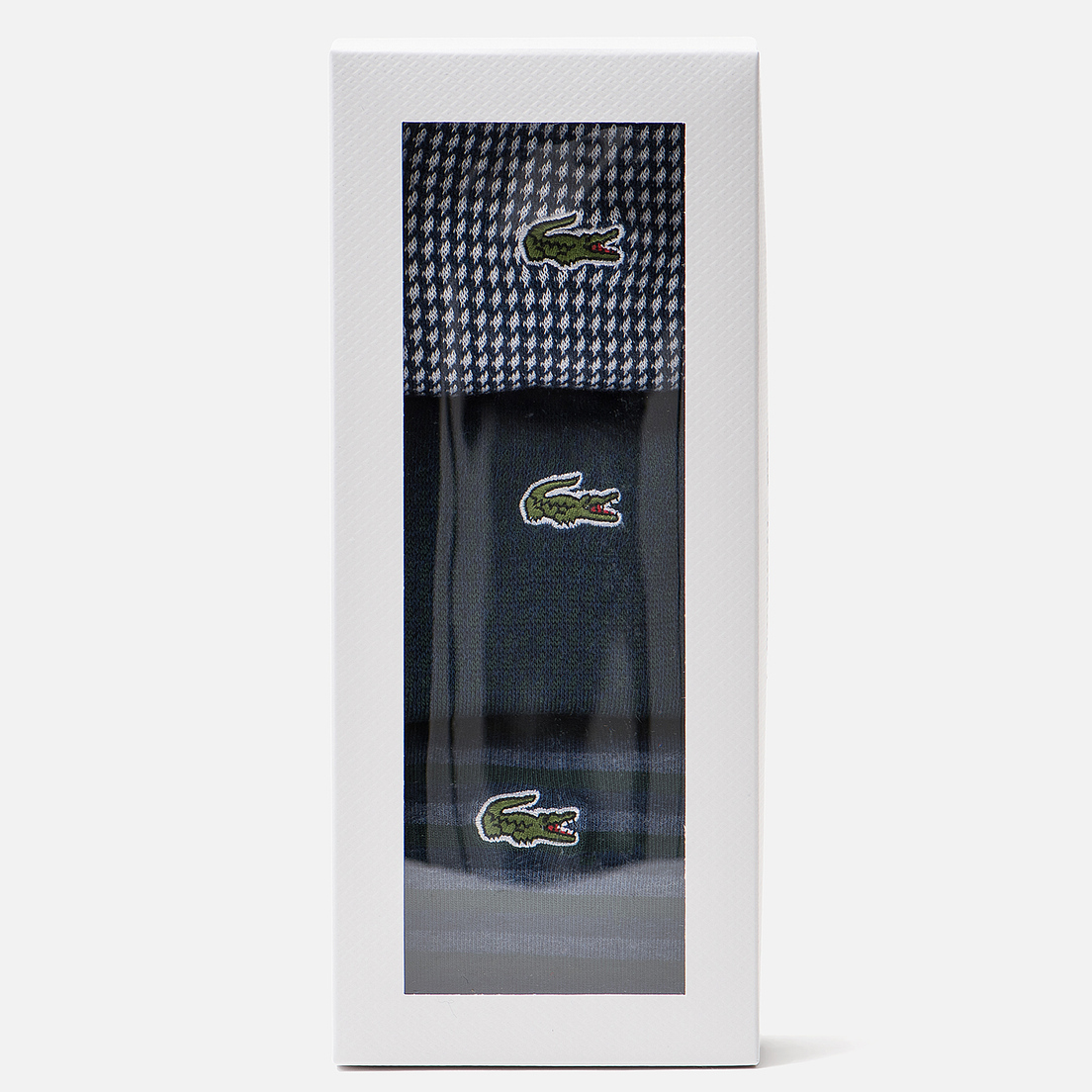 Lacoste Комплект носков 3-Pack Print And Striped