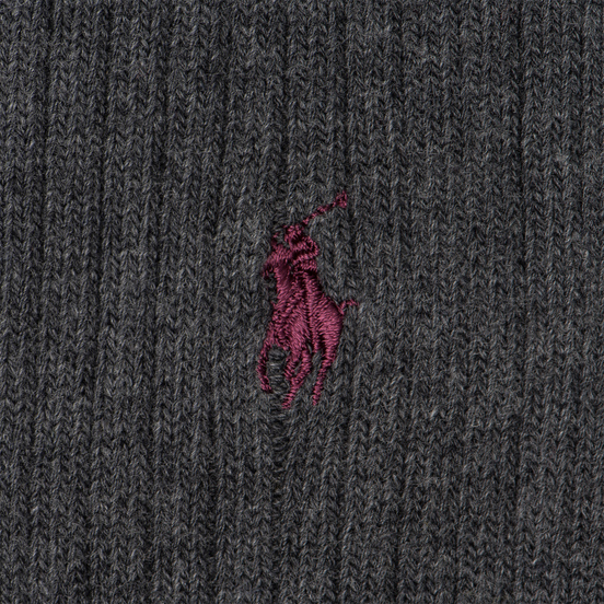 Комплект носков Polo Ralph Lauren 3-Pack Classic Crew Charcoal
