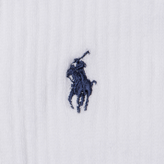 Комплект носков Polo Ralph Lauren 6-Pack Player Embroidered White