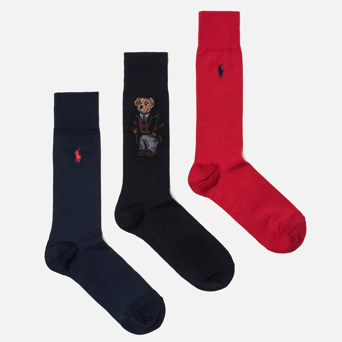 Polo Ralph Lauren Комплект носков AGL Sweat Bear 3-Pack