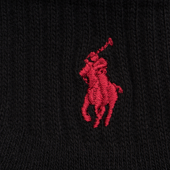Комплект носков Polo Ralph Lauren Quarter 3-Pack Black