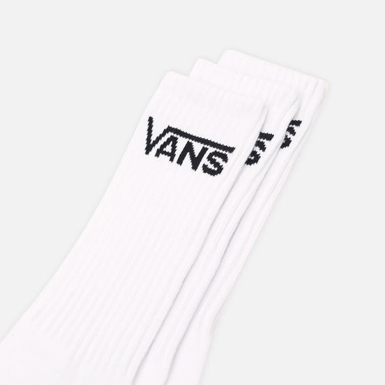 Комплект носков Vans Classic Crew 3-Pack White