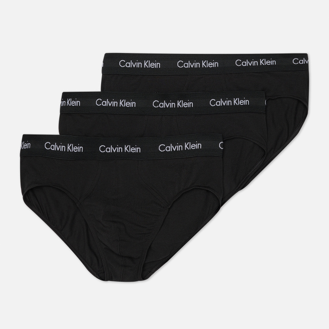 Комплект мужских трусов Calvin Klein Jeans 3-Pack Hip Brief ремень calvin klein jeans slider