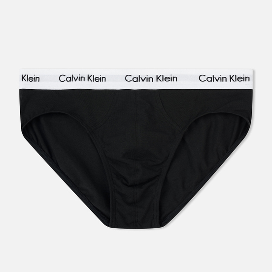 Комплект мужских трусов Calvin Klein Underwear 3-Pack Hip Brief Black/White