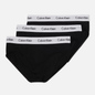 Комплект мужских трусов Calvin Klein Underwear 3-Pack Hip Brief Black/White фото - 0