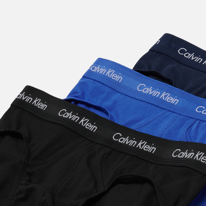 Комплект мужских трусов Calvin Klein Underwear, цвет комбинированный, размер L U2661G-4KU 3-Pack Hip Brief - фото 2