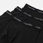 Комплект мужских трусов Calvin Klein Underwear 3-Pack Trunk Brief Black/Black/Black фото - 1