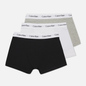 Комплект мужских трусов Calvin Klein Underwear 3-Pack Trunk Brief Black/Grey/White фото - 0