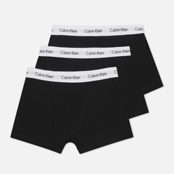 Комплект мужских трусов Calvin Klein Underwear 3-Pack Trunk Brief Black/White