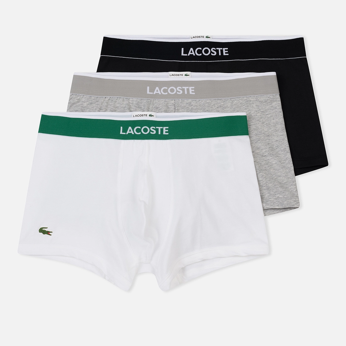 Lacoste Underwear Комплект мужских трусов 3-Pack Boxers Courts