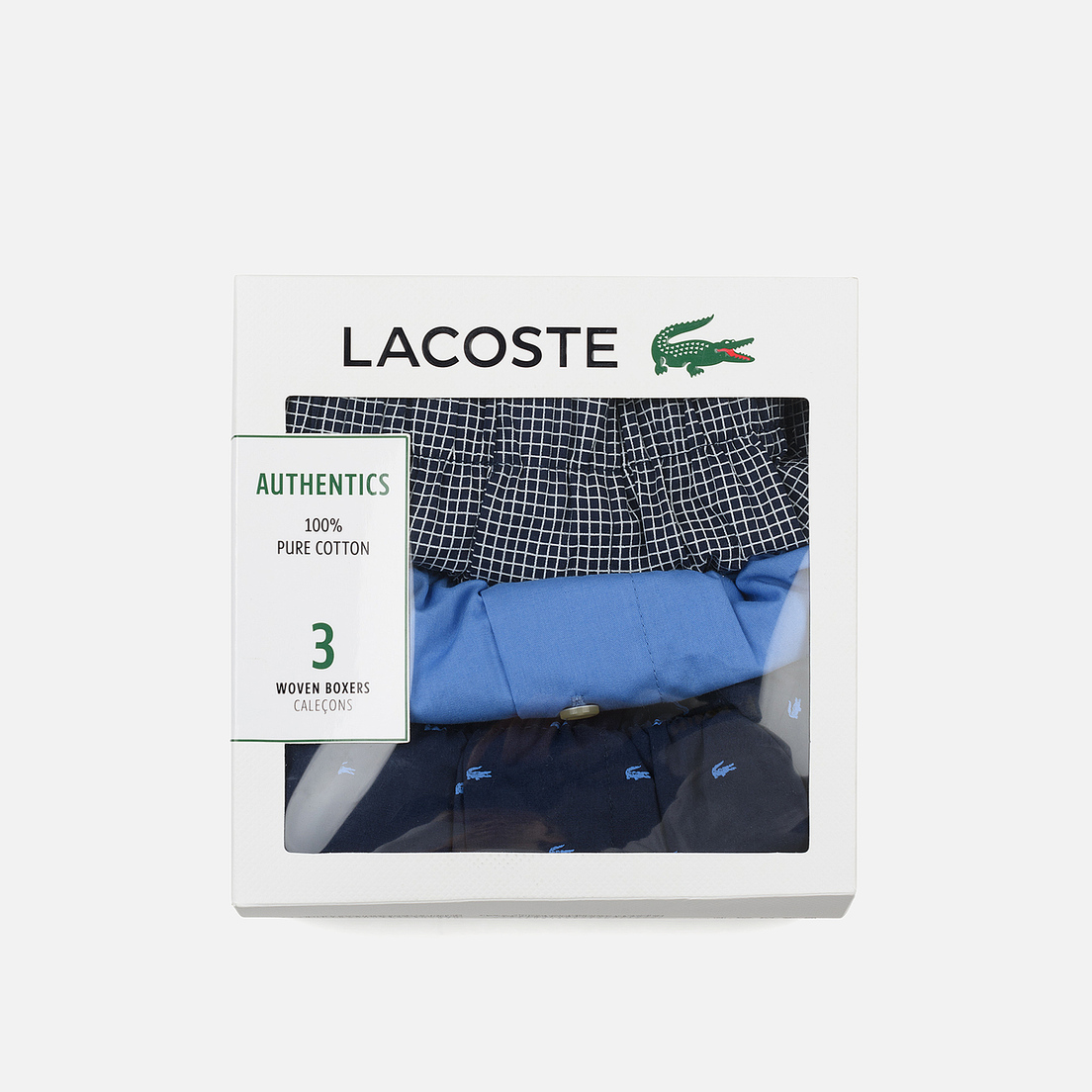 Lacoste Underwear Комплект мужских трусов 3-Pack Boxers