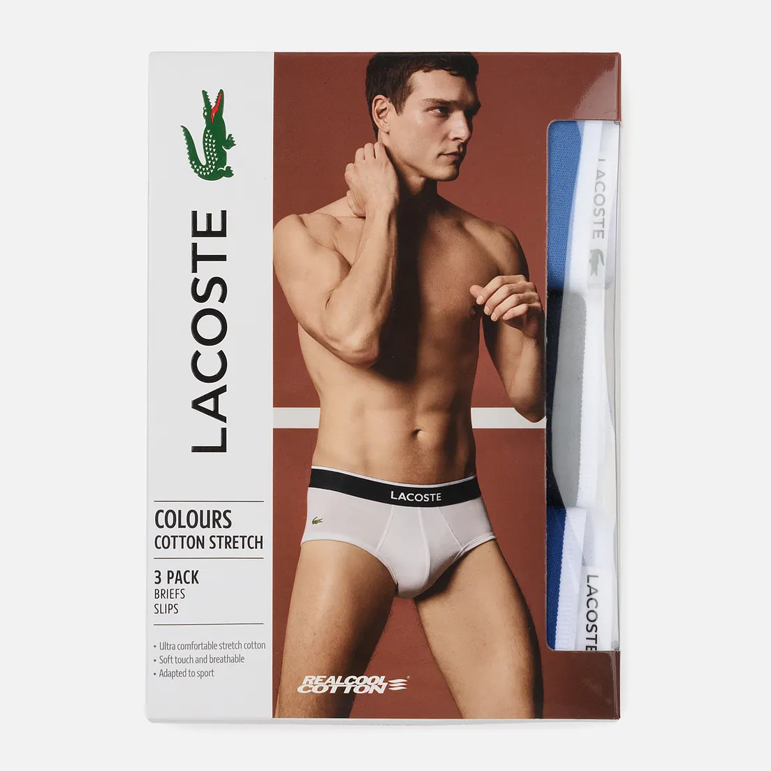 Lacoste Underwear Комплект мужских трусов 3-Pack Briefs