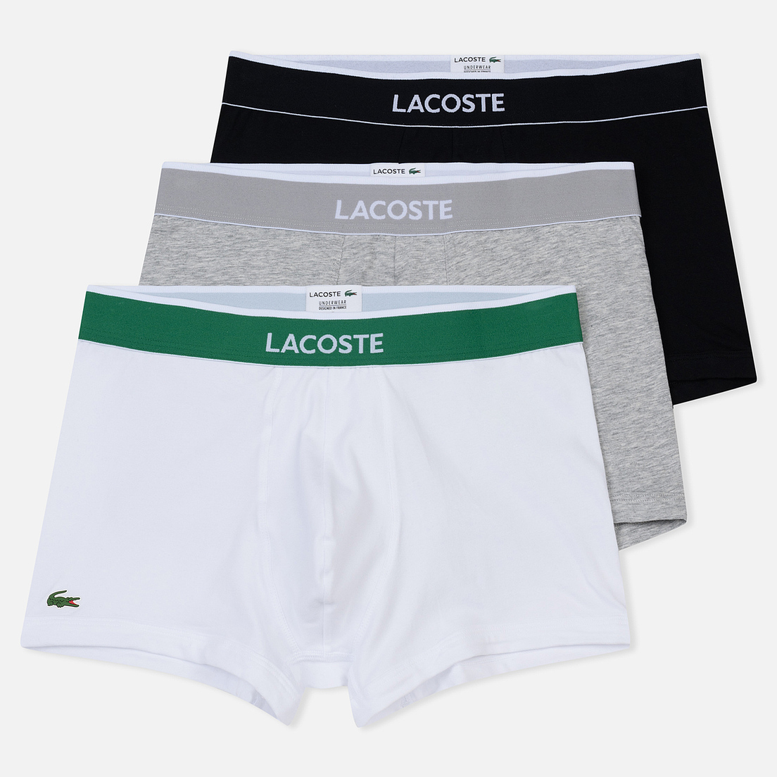 Lacoste Underwear Комплект мужских трусов 3-Pack Trunk