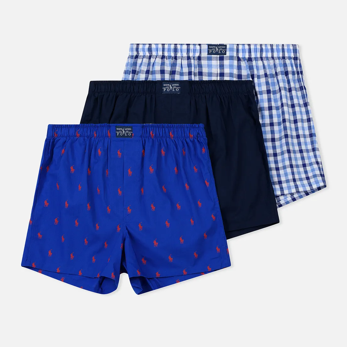 Polo Ralph Lauren Комплект мужских трусов Boxer 3-Pack