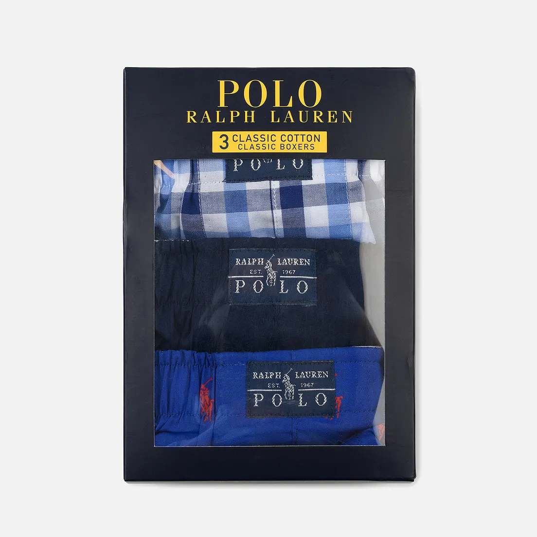 Polo Ralph Lauren Комплект мужских трусов Boxer 3-Pack
