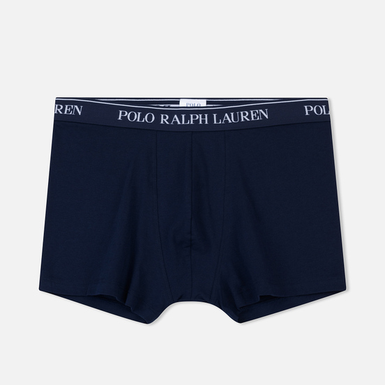Комплект мужских трусов Polo Ralph Lauren Classic Trunk 3-Pack Cruise Navy