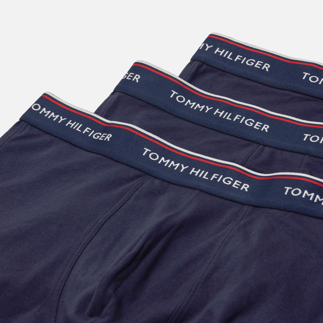 Комплект мужских трусов Tommy Hilfiger Underwear 3-Pack Cotton Boxer Peacoat