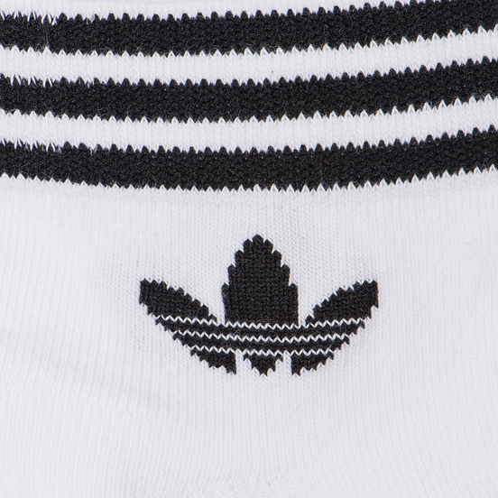Комплект носков adidas Originals 3-Pack Trefoil Ankle White/Black