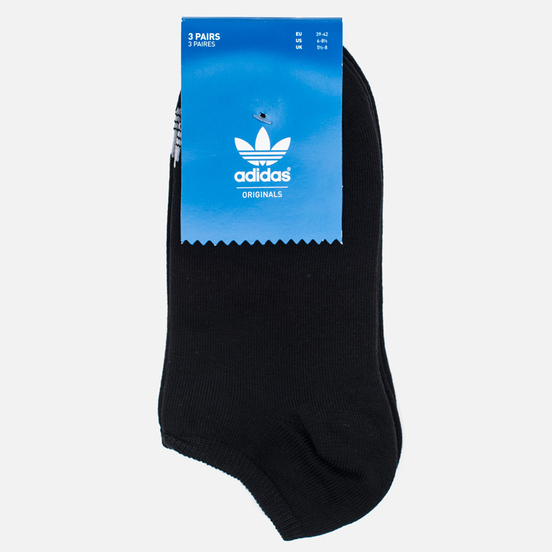 Комплект носков adidas Originals Trefoil 3-Pack Black