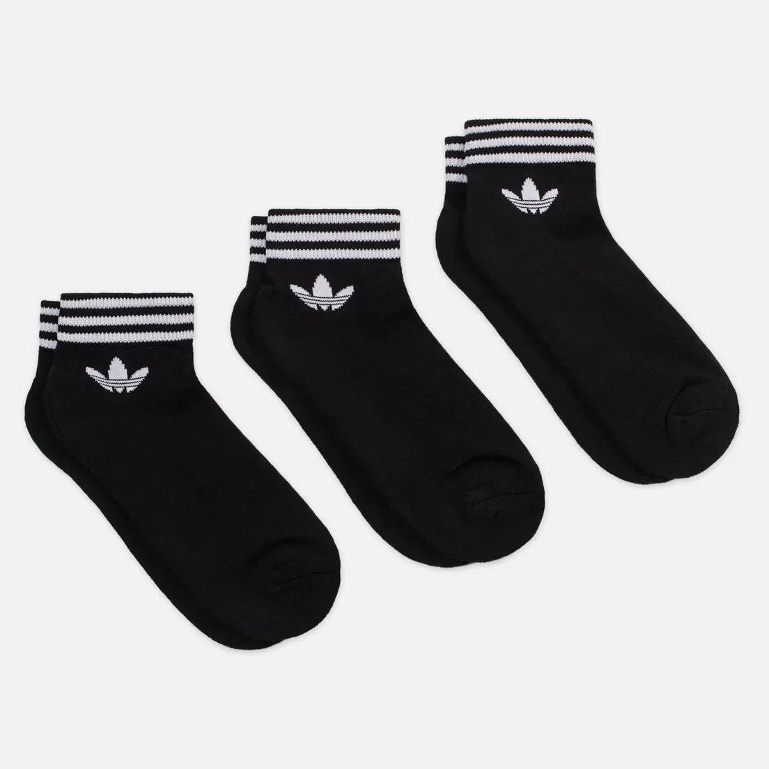 adidas Originals Комплект носков Trefoil Ankle 3 Pairs