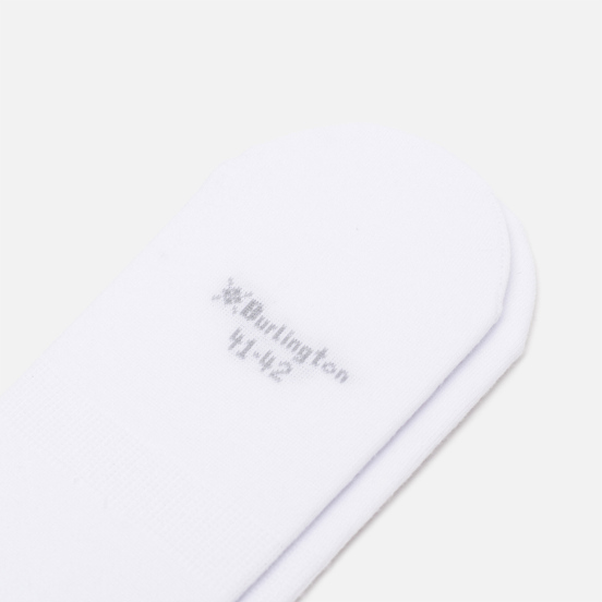 Комплект носков Burlington Everyday 2-Pack No Show White