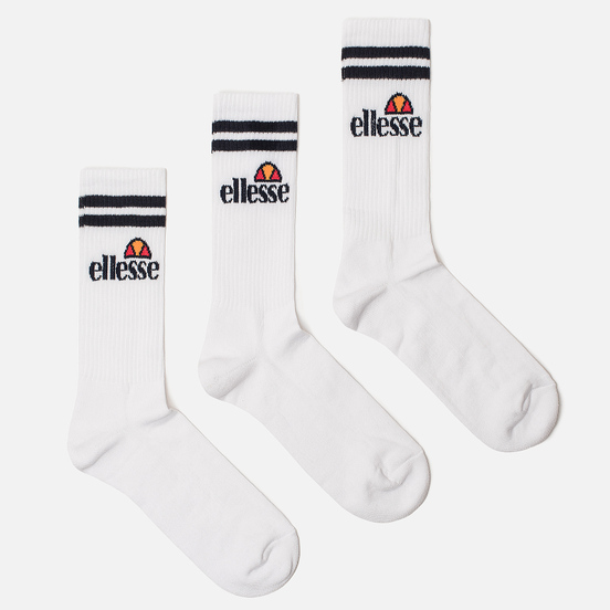 Комплект носков Ellesse Pullo 3-Pack White