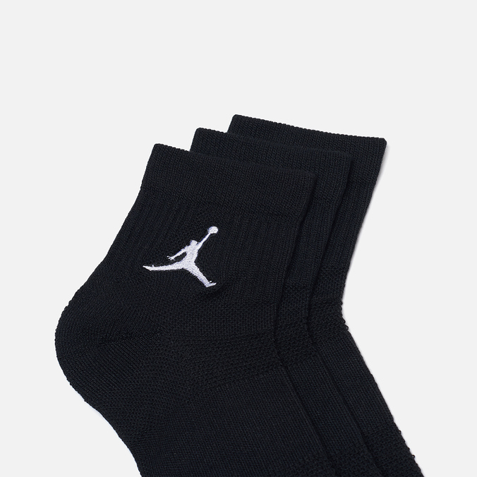 Комплект носков Jordan, цвет чёрный, размер 42-46 SX5544-010 Jumpman Everyday Max Ankle 3-Pack - фото 2