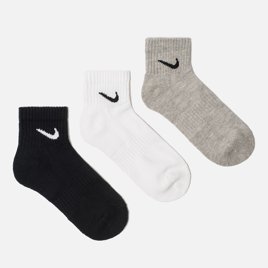 Комплект носков Nike 3-Pack Everyday Cushion Ankle Multicolor