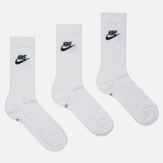 Комплект носков Nike 3-Pack Everyday Essential White/Black