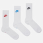 Комплект носков Nike 3-Pack Everyday Essential White/Multi-Color фото - 0