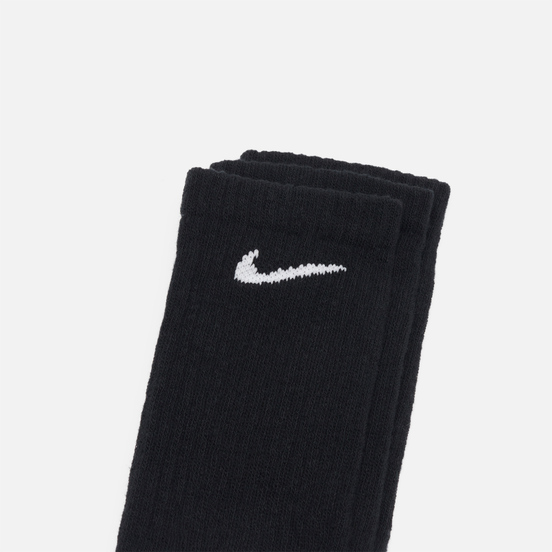 Комплект носков Nike 3-Pack Lightweight Everyday Crew Black