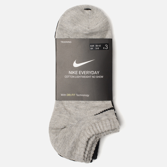 Комплект носков Nike 3-Pack Lightweight Everyday Multicolor