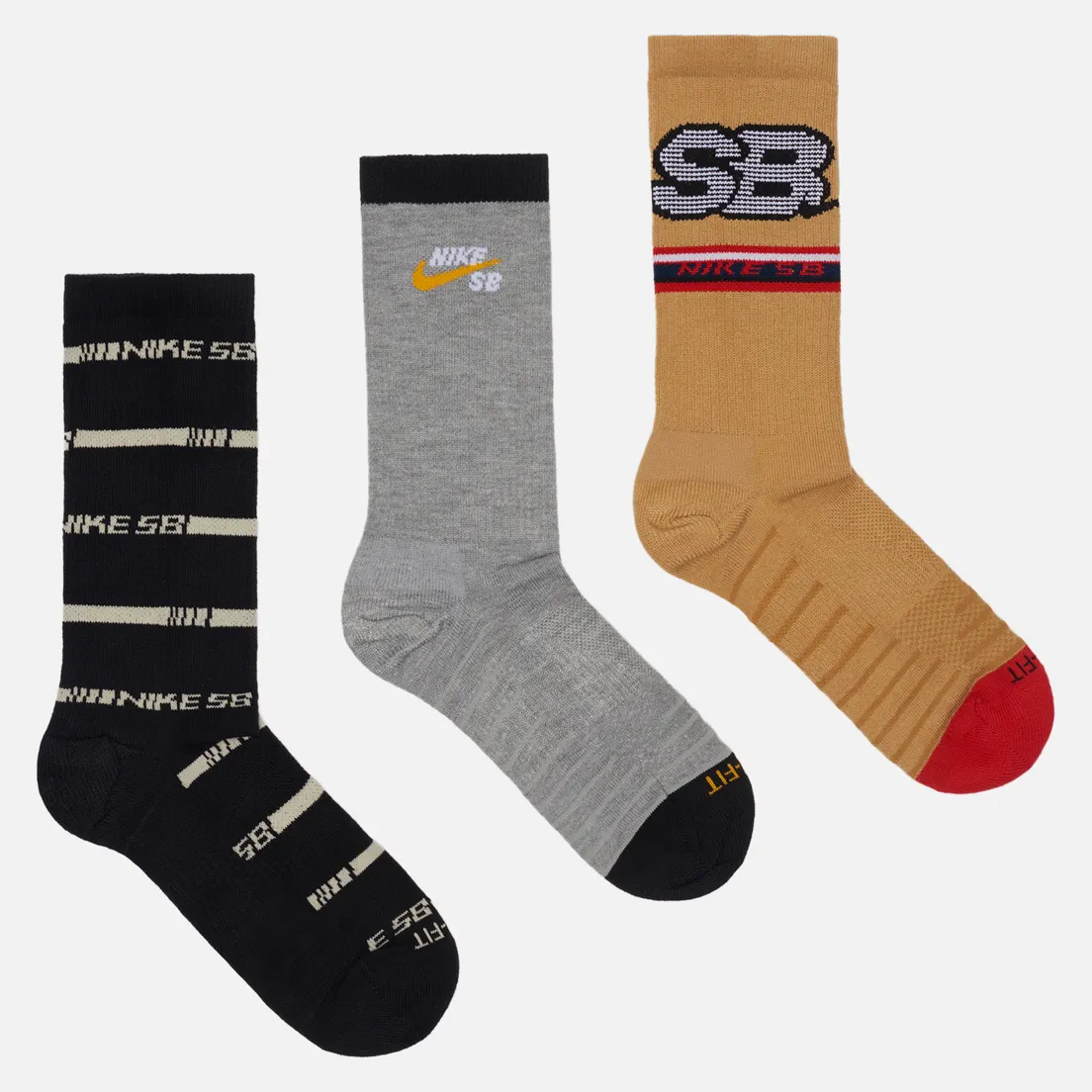 Nike SB Комплект носков 3-Pack Everyday Max Lightweight Crew