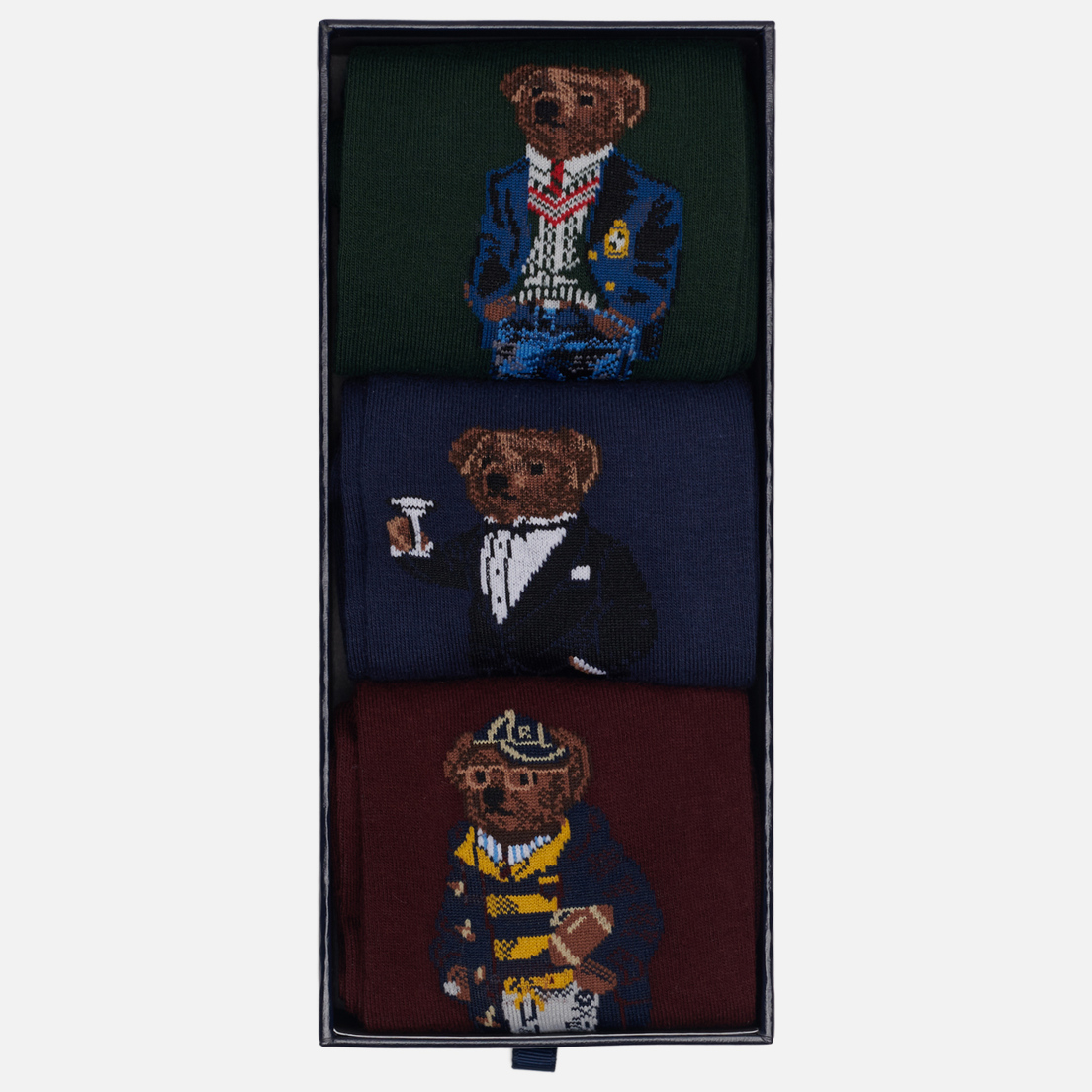 Polo Ralph Lauren Комплект носков 3 Bear Crew 3-Pack